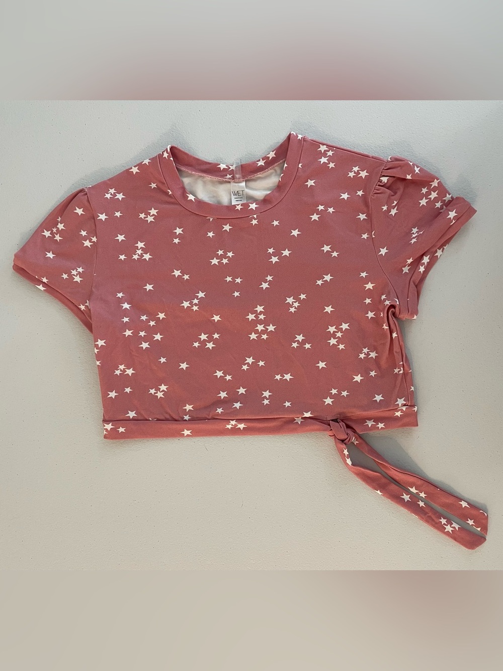 Norah Cropped Swimsuit Rashguard Top
